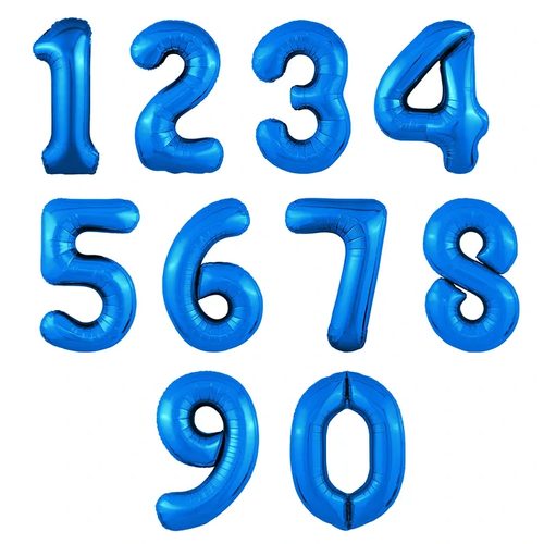Цифры (Синий) 102см